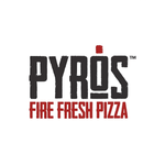 Pyro's Pizza Olive Branch Logo